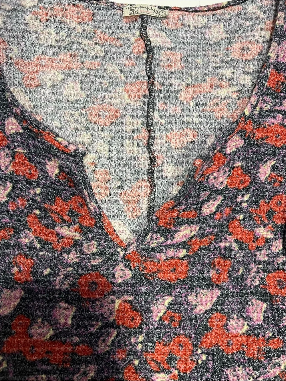 Free People waffle thermal